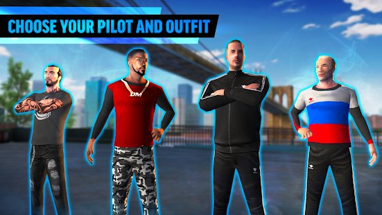 choose your pilot and outfit