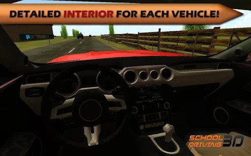 Detailed Interior for each Vehicle