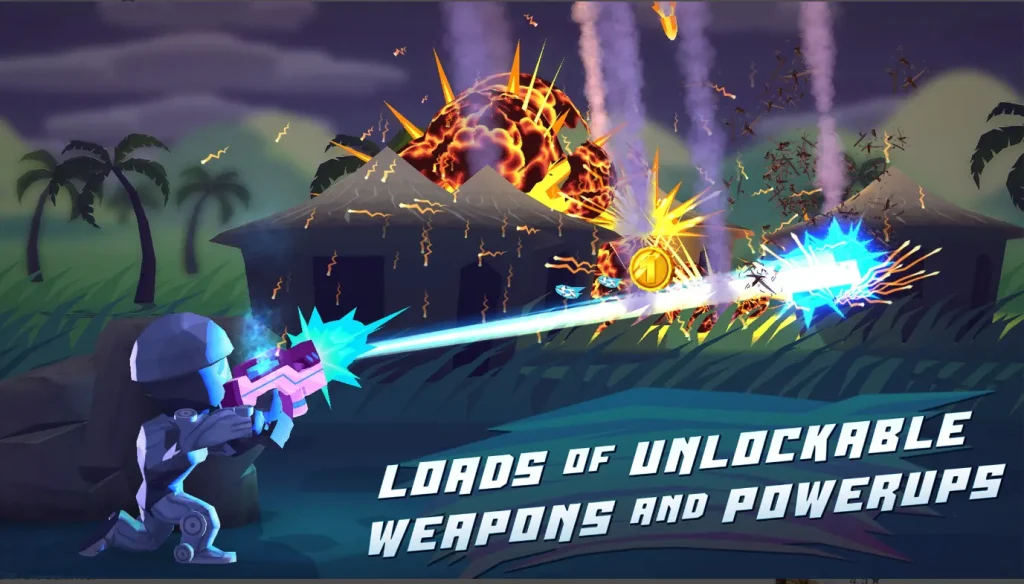 Unlocked Weapons and Powers